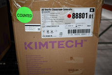 Case of 25 NEW Kimberly Clark Kimtech 88801 A5 Sterile Cleanroom Coveralls MEDIUM