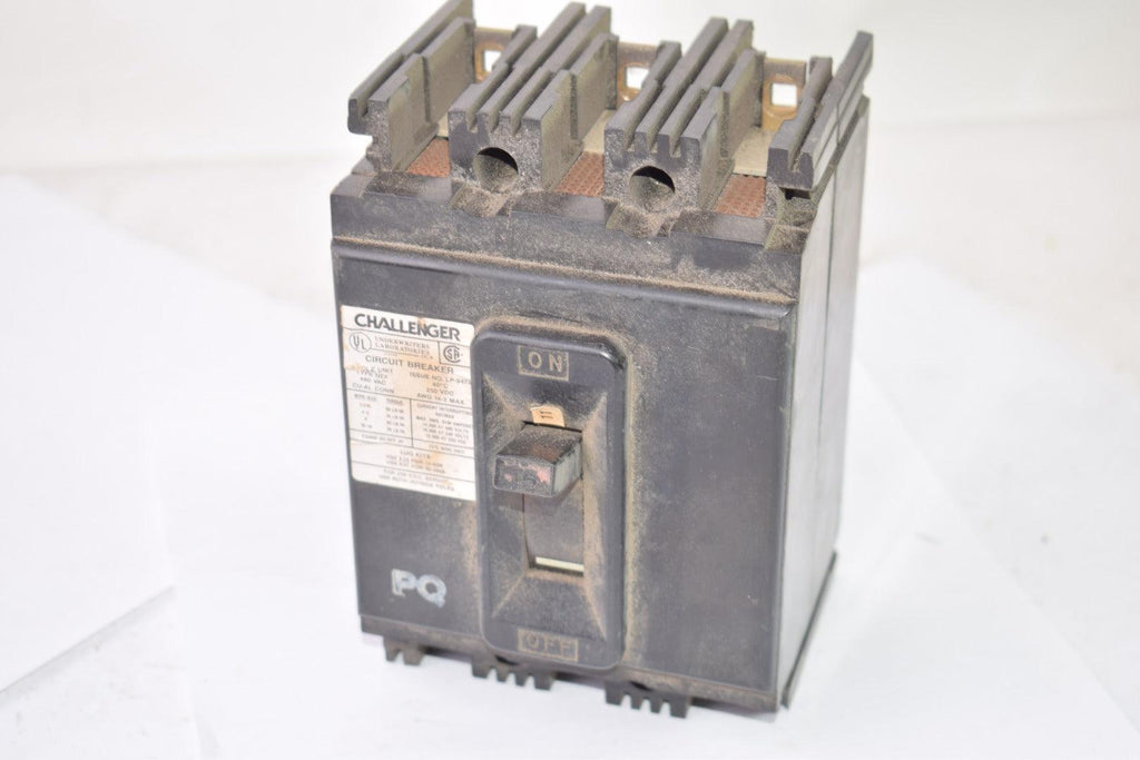 Challenger LP-9473 3 Pole Unit Circuit Breaker Switch Type NEF 480 VAC 250 VDC AWG 14-2 MAX