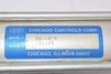 Chicago Controls DA-1655 Pneumatic Air Cylinder Bolts Switched