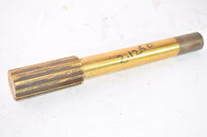 Chucking Reamer 12 Flute x 2.1250'' Cut Dia x 1-1/2'' Shank x 15'' OAL, Machinist Tooling