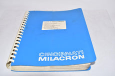Cincinnati Milacron 23-PC-82115 Parts & Service Manual Vol 1 of 2