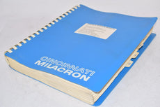 Cincinnati Milacron Parts & Service Manual for 3-Axis Gantry Type Profiler