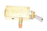 Clippard FTV-3 , 3-Way Toggle Valve, NP Steel Toggle, #10-32