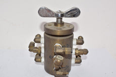 Conant Controls Multi-Port Stack Control Valve, Brass With Fittings