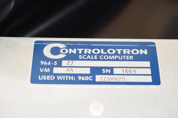 Controlotron Scale Computer Siemens 964-5Z7 964-5 960C PCB Circuit Boa ...