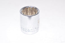 Crescent 17mm Metric CR-V Socket 12 Point 3/8'' Drive