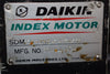 Daikin Index Motor SDM  116-3R3-1-31-111, 31-64-043, Mori Seiki, CNC