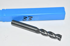 Data Flute 3/8'' Solid Carbide End Mill 3 Flute AFIL30375-000
