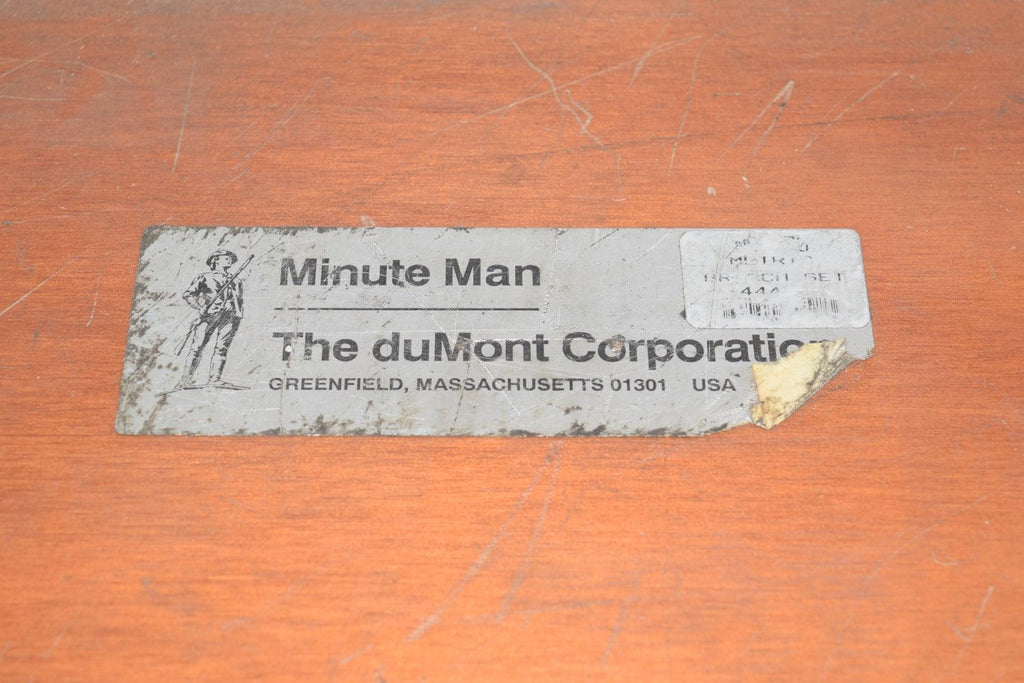 DuMont Minute Man 13Piece Broach Kit w/ Shims and Wooden case