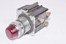 Eaton Cutler Hammer 10250T Illuminated Red Push Button 120V 50/60 CY