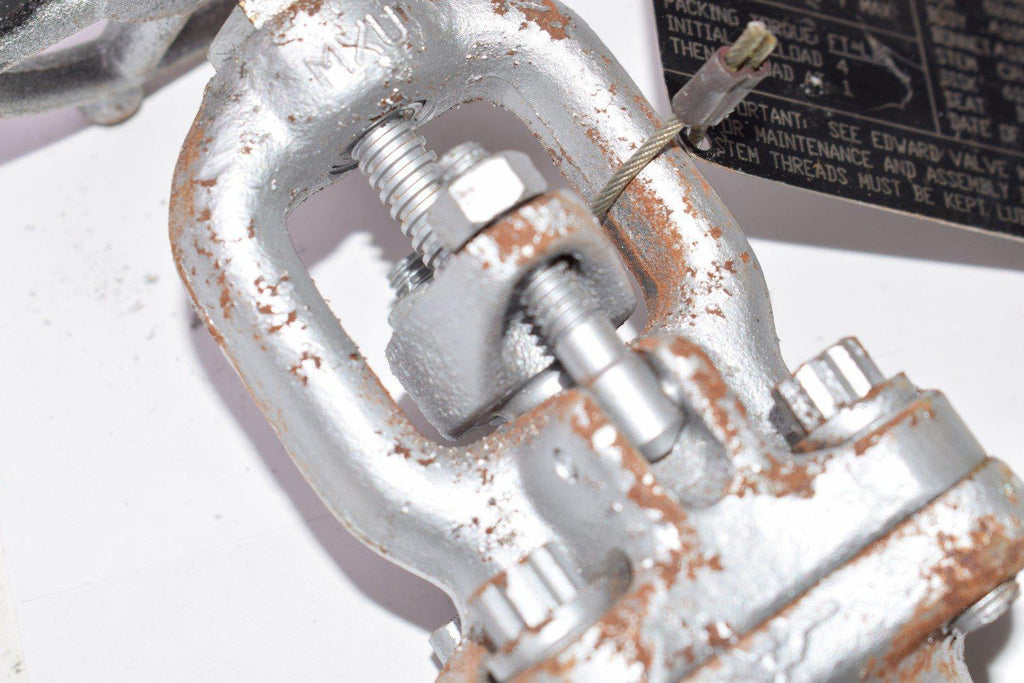 Edward Valves, Flowserve Part A848, A105, 1375 PSI Globe Valve