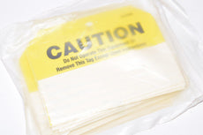 Electromark, Part STH015-T-P1-U62, Safety: Caution 3''x4'' Tag, 25 Count Pack