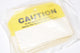 Electromark, Part STH015-T-P1-U62, Safety: Caution 3''x4'' Tag, 25 Count Pack