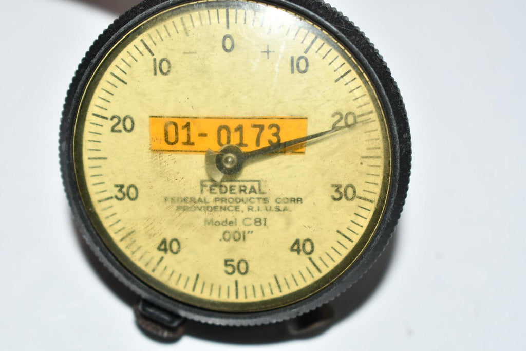 Federal C81 .001'' Dial Indicator – VB Industrial Supply