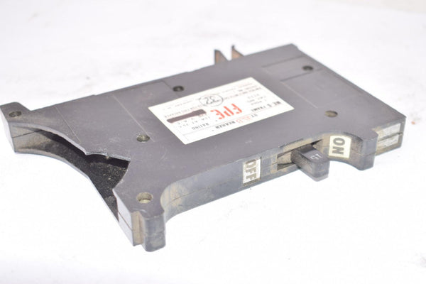 Federal Pacific Electric FPE Cat No. 2115 1 Pole NE-S Frame Circuit Br ...