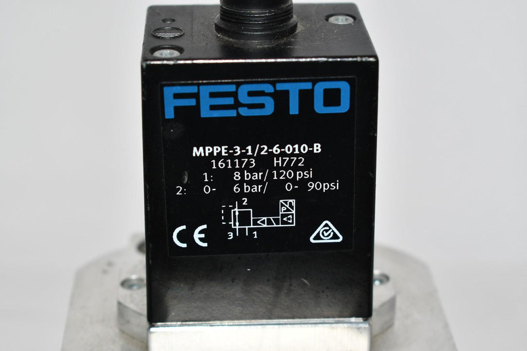 Festo MPPE-3-1/2-6-010-B Proportional Pressure Regulator, 3 way, G1/2 ...