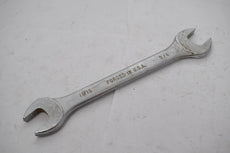 Forged in USA 11/16 3/4 Open End Wrench