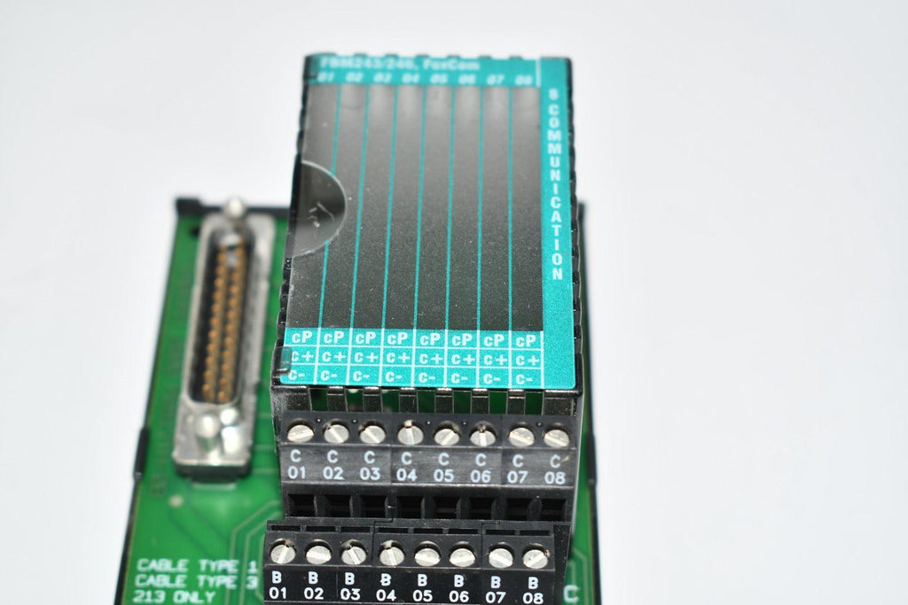 FOXBORO P0916BA COMMUNICATION TERMINAL ASSEMBLY FBM 243/246 / FOX COM ...