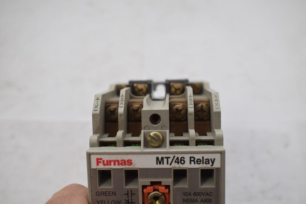 Furnas Siemens 46MT40 600volt Machine Tool Relay MT/46 NEMA A600 600V ...