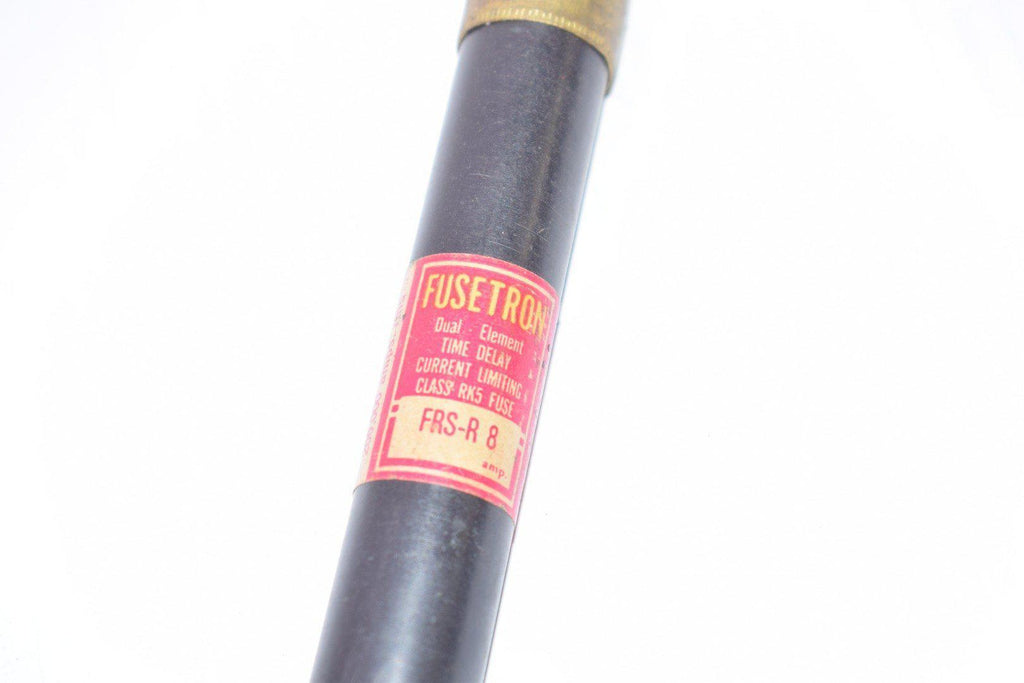 Fusetron FRS-R 8 Dual Element Time Delay Fuse 8 Amps – VB Industrial Supply