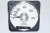 GE 665K10P15 AC Volt Panel Meter 0-600 Amps Voltmeter 50-105141-LSSJ2
