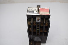 GE CR120B 04022 Industrial Relay Modified CR120B0 600 Volt 65-513696G22 110/120V Coil Cracked
