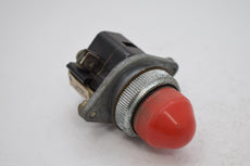 GE CR2940 125VAC Red Indicator Pilot Light Switch