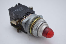 GE CR2940 Red Indicator Pilot Light Switch 115V