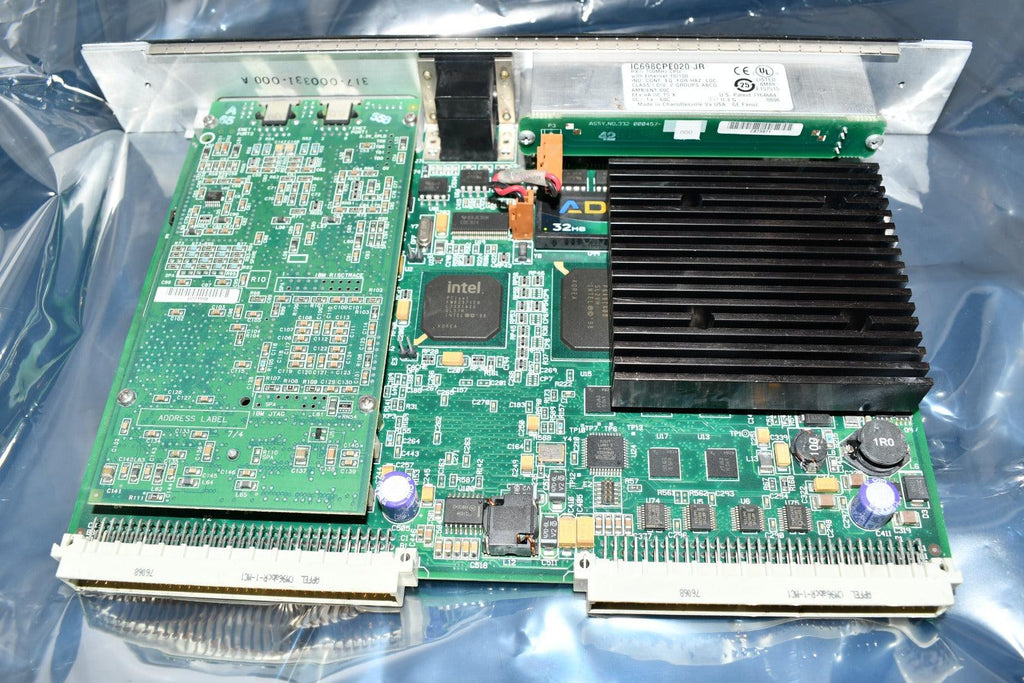 GE FANUC IC698CPE020 -JR , CPU RX7I ETHERNET INTERFACE 700MHZ CPU PCB ...