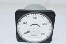 GE General Electric 6485K81112 0-800 AC Panel Meter Voltmeter