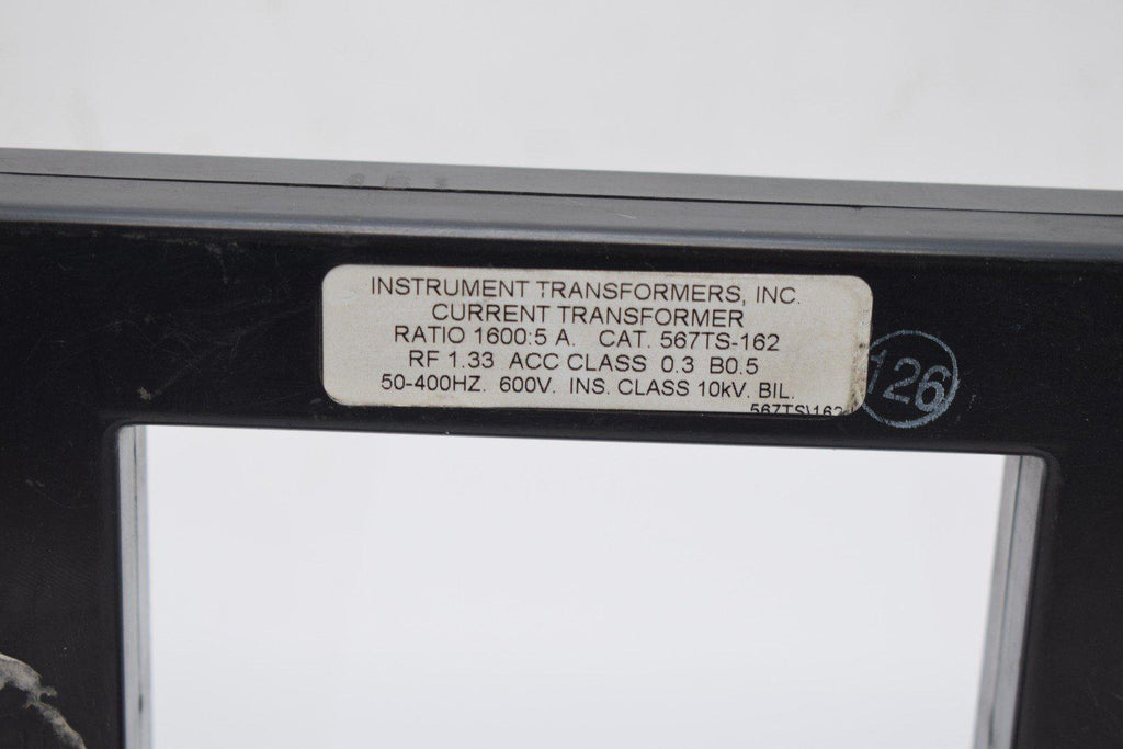 GE Instrument Transformers 567TS162 Current Transformer 16005 Ratio