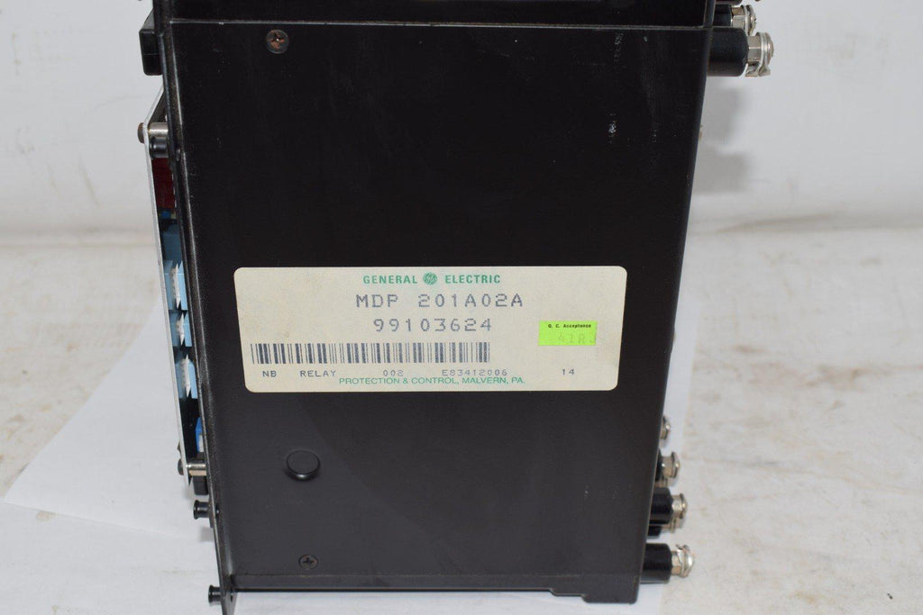 GE MDP201A2A Overcurrent Relay 48/125 VDC5 Amps GEK100604 No Front Cover VB Industrial Supply