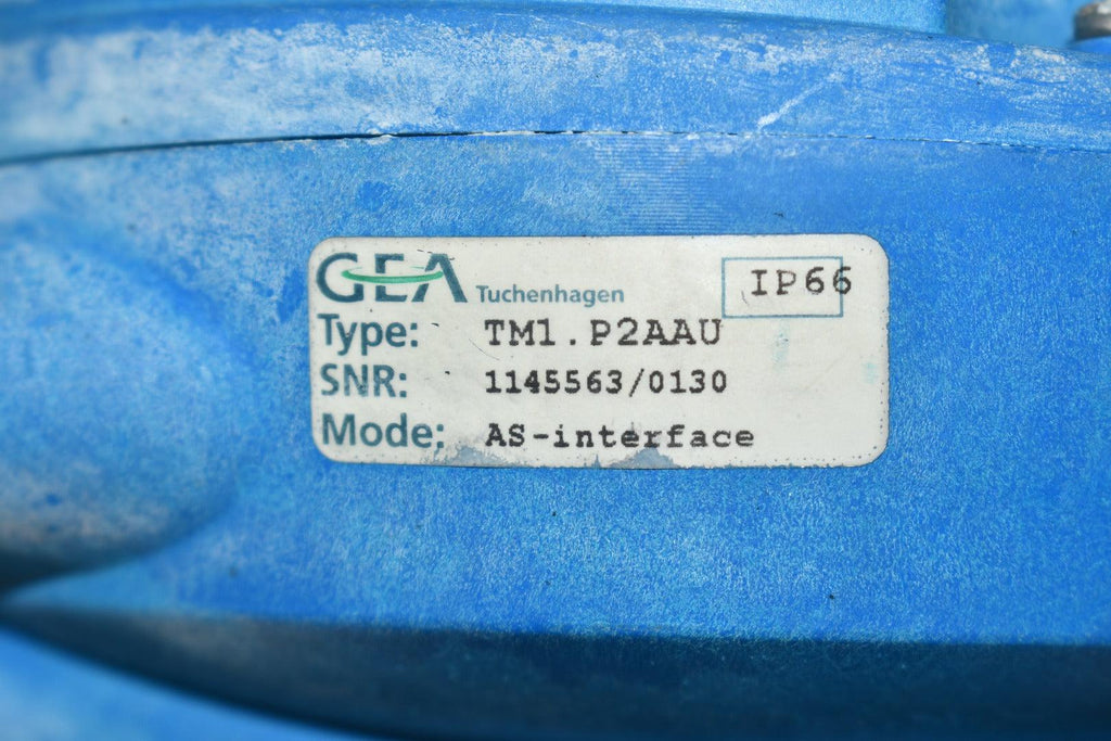 GEA TM1-P2AAU Control Valve Module Top AS Interface – VB Industrial Supply