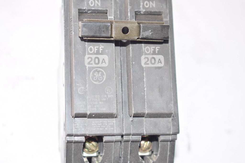 GENERAL ELECTRIC RT-693 2 Pole Circuit Breaker Type: THQB 120/240V – VB ...