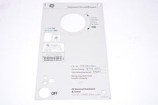 General Electric TRLA36BA16 Replacement Industrial Circuit Breaker Frame Part