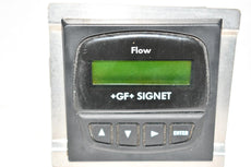 GEORG FISCHER SIGNET 3-8550-1P DIGITAL FLOW TRANSMITTER PANEL MOUNT 12/24 VDC
