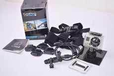 GoPro - HD HERO2 Outdoor Edition Wearable Camera - Silver CHD0H-002 W/ Accessories