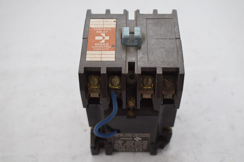 Ite Relay Gould ITE Control Relay With Contact Block 125VDC Coil Chipped – VB ...