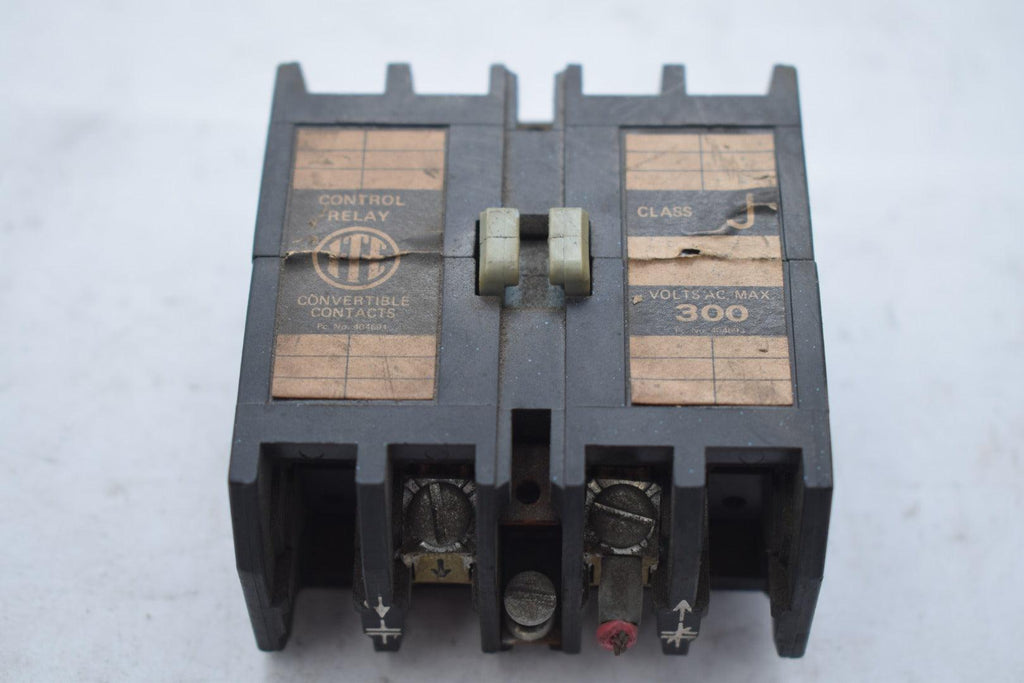 Gould ITE J20B20 2 POLE CONTACT BLOCK 300V Class J