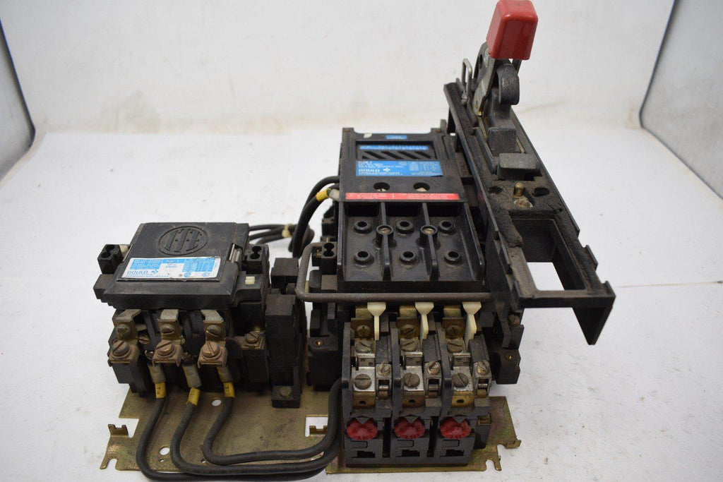 Gould ITE Size 1 A821C Motor Starter 30 Amp 600V 10HP A80F10 Coil A103C Contactor