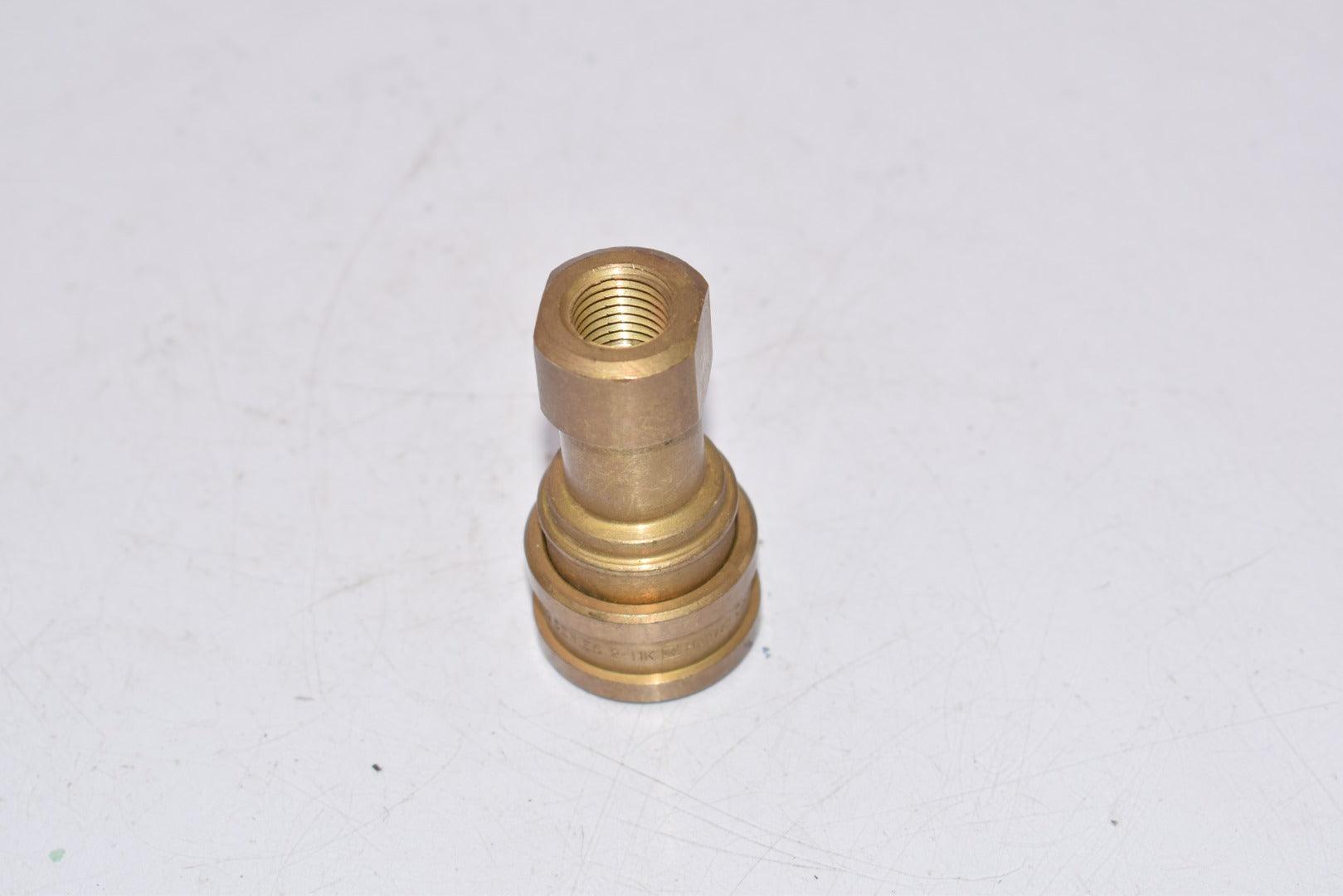 Swagelok Brass Tube Fitting, 1/2'' ID x 7/8'' OD Condition_Used, Couplings