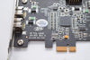HP 508927-001 1394B Dual Port Firewire PCIe Card Full Height Bracket API-815 Rev. A