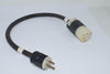 Hubbell Leviton 20A 125V 5266-C 5-15P Plug & Receptacle 26'' Power Cable