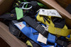 Huge Lot of Mixed Safety Harnesses, Fall Protection, Includes 3M 10910 Universal Harnesses