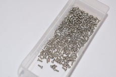 Huge Lot of NEW 91400A054 Mil. Spec. Phillips Rounded Head Screws 18-8 Stainless Steel, 2-56 Thread Size, 1/4'' L