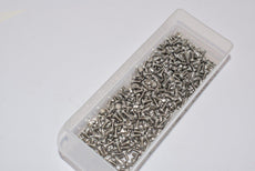 Huge Lot of NEW 91400A106 Mil. Spec. Phillips Rounded Head Screws 18-8 Stainless Steel, 4-40 Thread Size, 1/4'' L