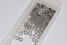 Huge Lot of NEW McMaster-Carr 18-8 Stainless Steel Mil. Spec. Washer Passivated, Number 8 Screw Size, NAS 620-C8
