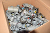 Huge Mixed Lot of Connector Fittings, Clamps, Mixed Fittings, Mixed Sizes 20LBS of Fittings