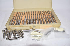 Huge Mixed Lot of Deltronic Pin Gages, Mixed Sizes 18 LBS W/ Case Machinist Inspection Tooling