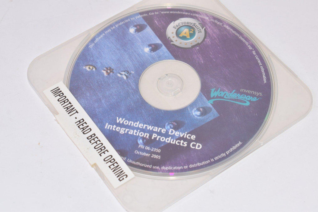 Invensys Wonderware Device Integration Products CD – VB Industrial Supply
